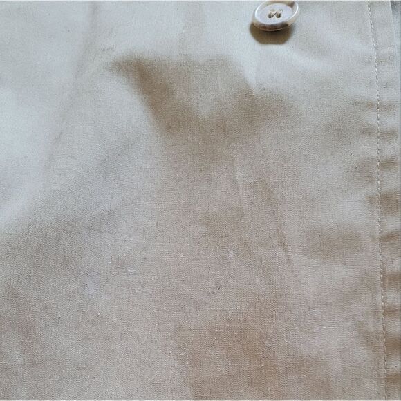 London Fog Single Breasted Trench Coat Removable Fleece Lining 40 - Picture 12 of 16